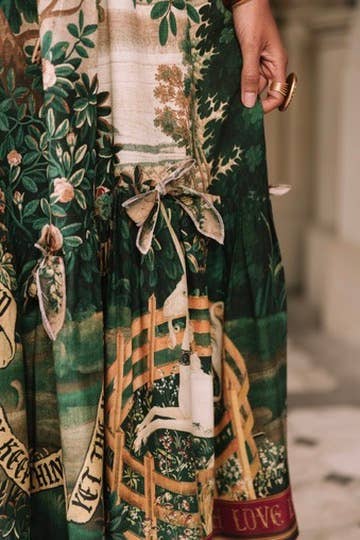Wildheart Atelier Skirt w/ Pockets, Tassels & Unicorn