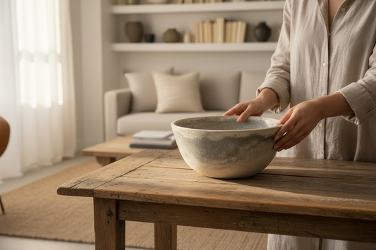 Concrete Artisan Bowl