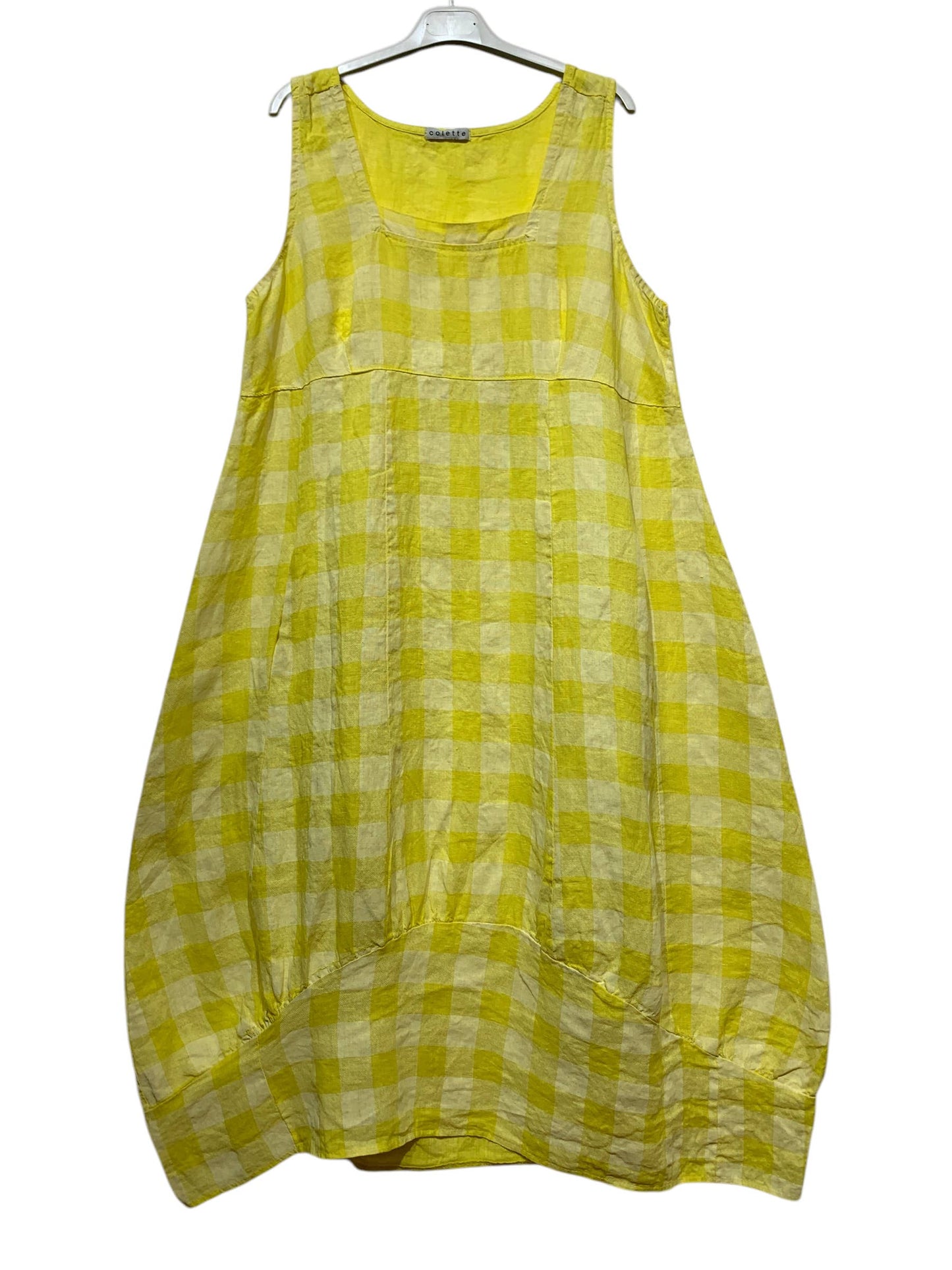 LINEN DRESS Gingham