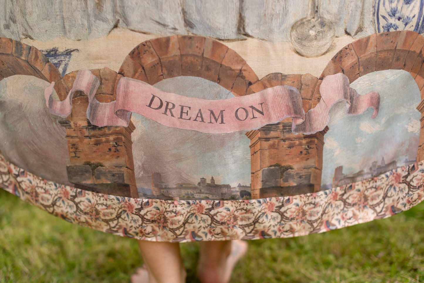 Imaginarium Bohéme Long Slip Dress With Moon