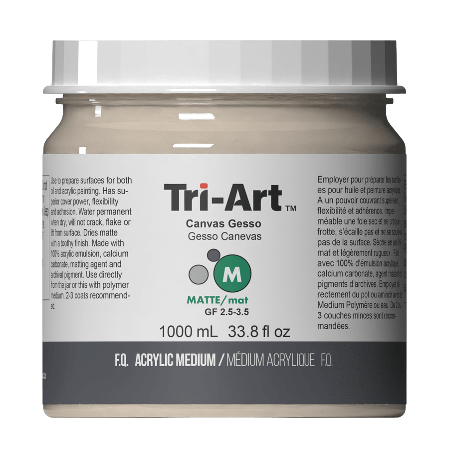 Tri-Art Mediums Canvas Gesso