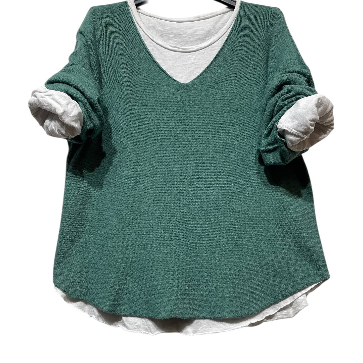 SWEATER, DOUBLE PIECES MADE IN ITALY: MOLE