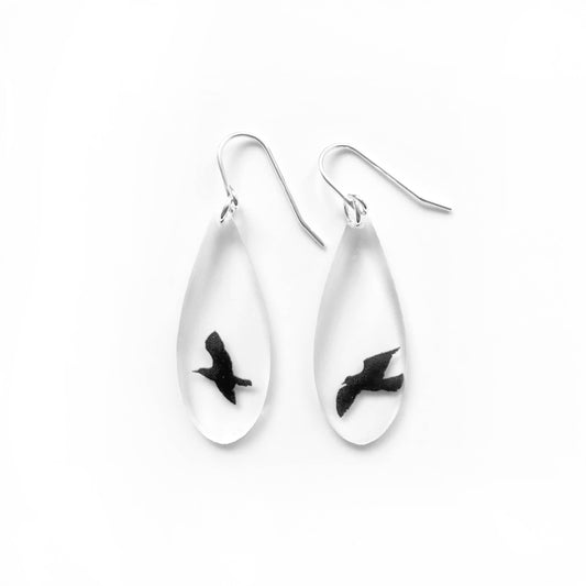 Drip Bird Earrings