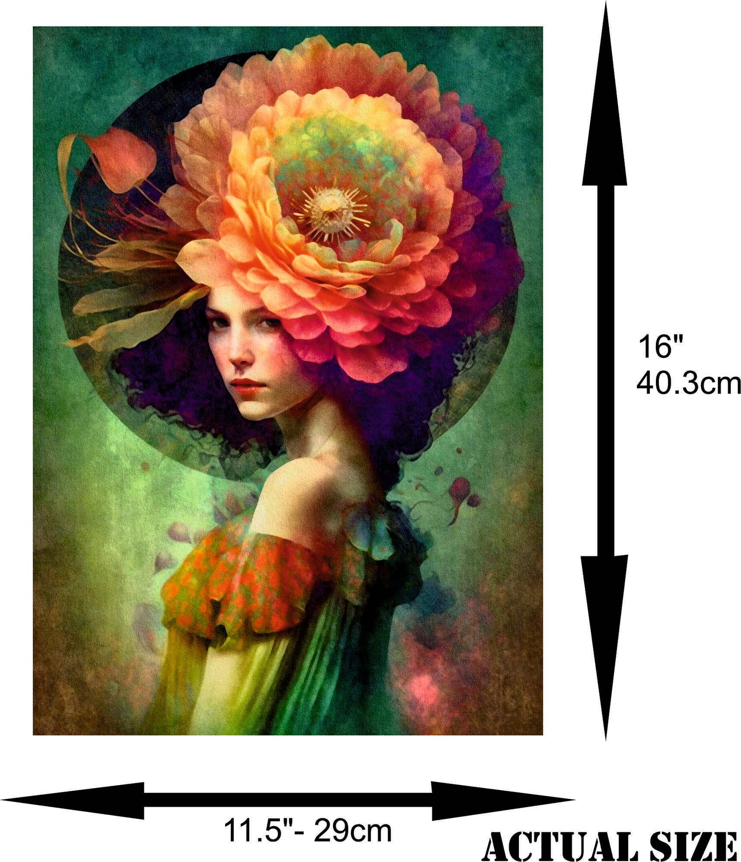 Celtic Woman Decoupage Rice Paper - A3+ - for Crafts