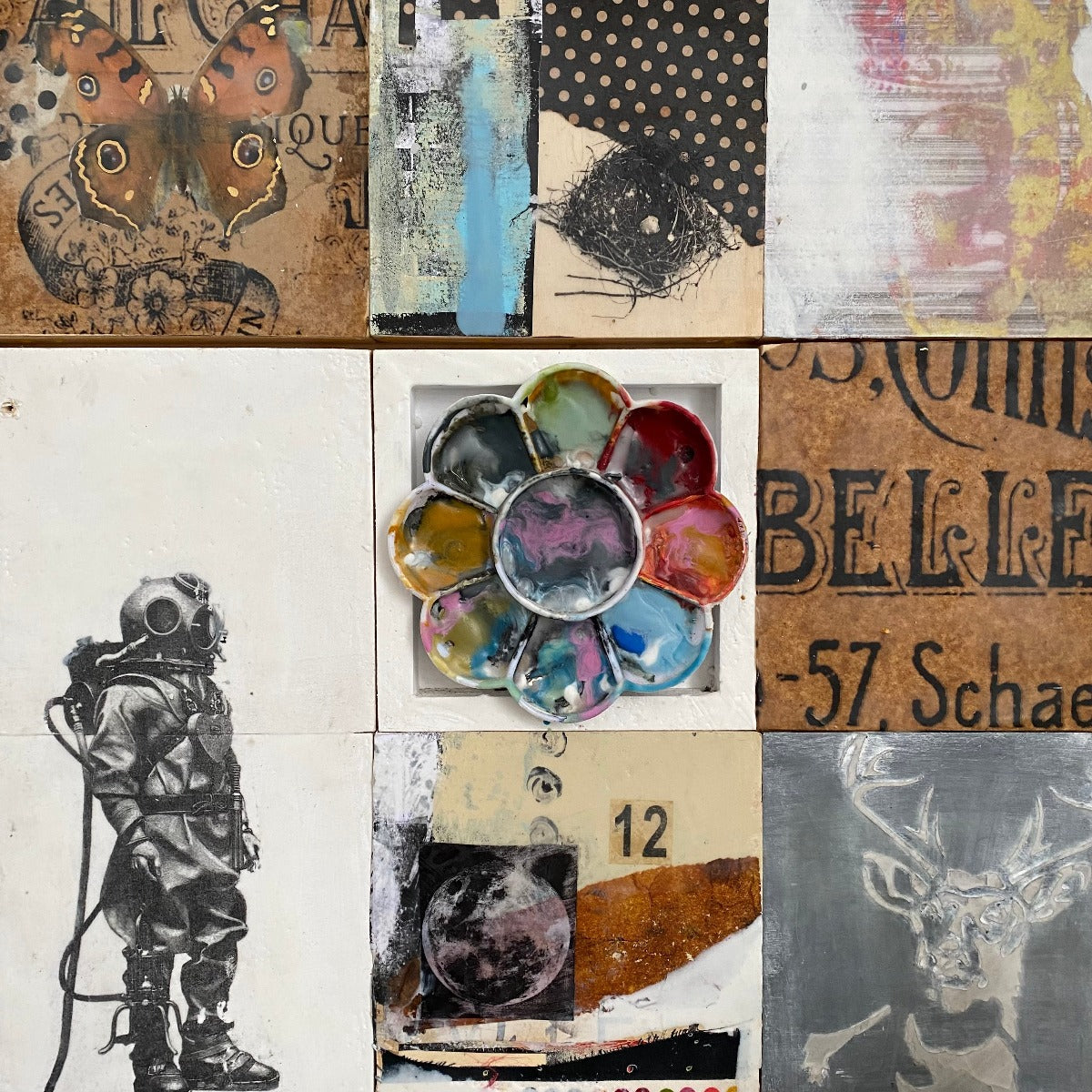 Christina Lovisa's Homemade Paste for Collage & Encaustic